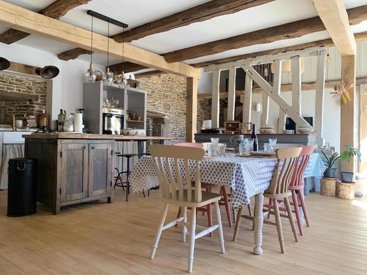 Bed and Breakfast Agritourisme Abae Sougeal Экстерьер фото
