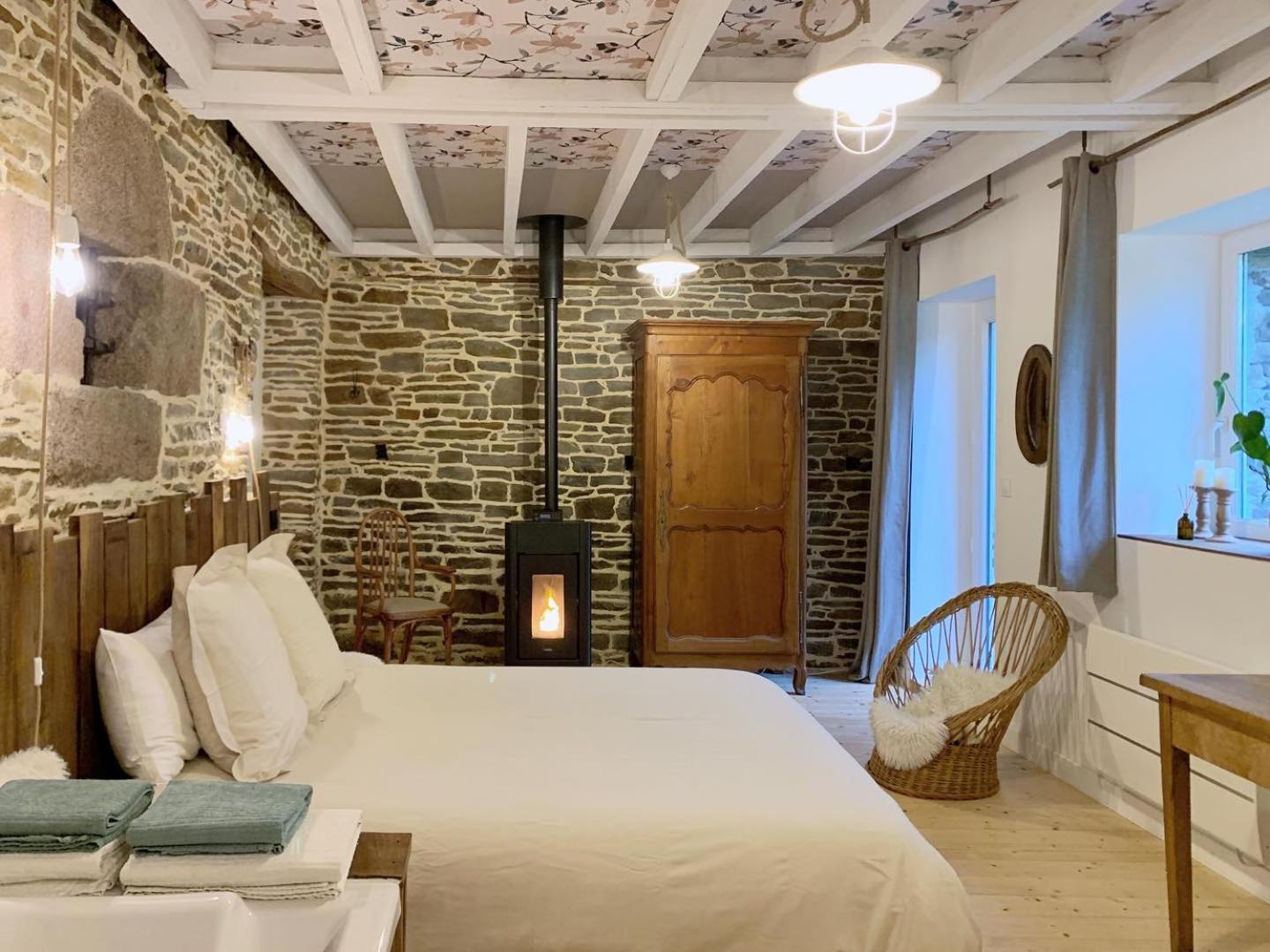 Bed and Breakfast Agritourisme Abae Sougeal Экстерьер фото
