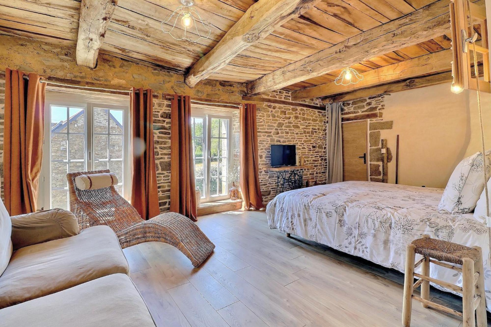 Bed and Breakfast Agritourisme Abae Sougeal Экстерьер фото