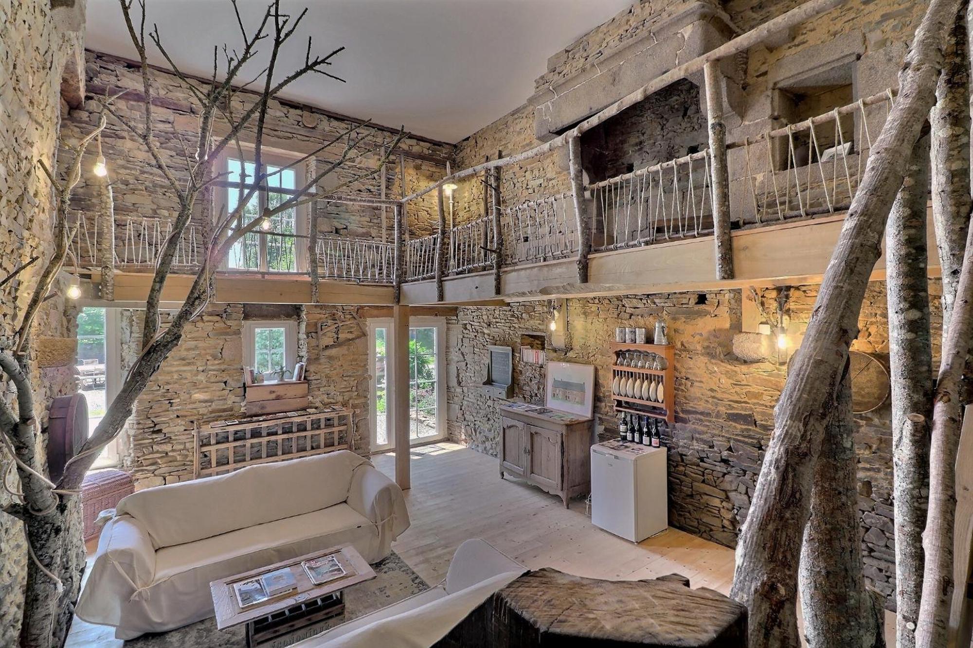Bed and Breakfast Agritourisme Abae Sougeal Экстерьер фото